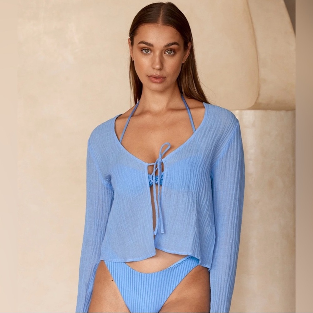 Monday Swimwear Santa Monica Top size medium